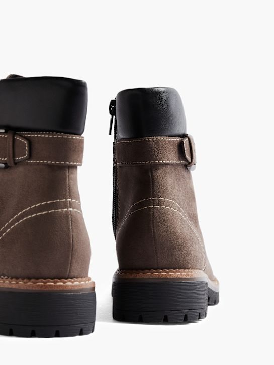 Highland Creek Schnürboots Taupe 20597 4