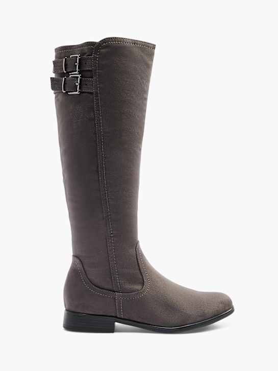 Graceland Knee high boot Grey 100232 1