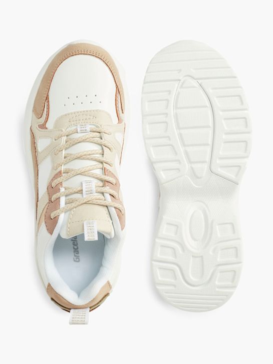 Graceland Chunky sneaker Blanco 17392 3