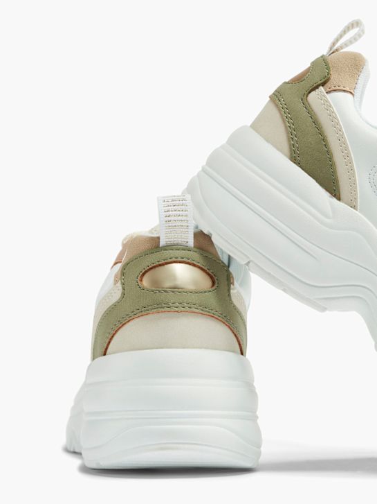 Graceland Chunky sneaker Blanco 17392 4
