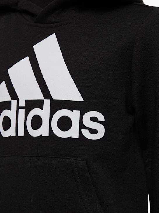 adidas Hanorac cu glugă Negru 639 3