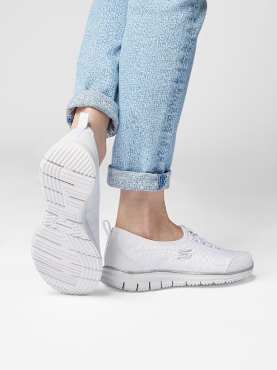 Skechers Slip-on patike Bijela 20223 6