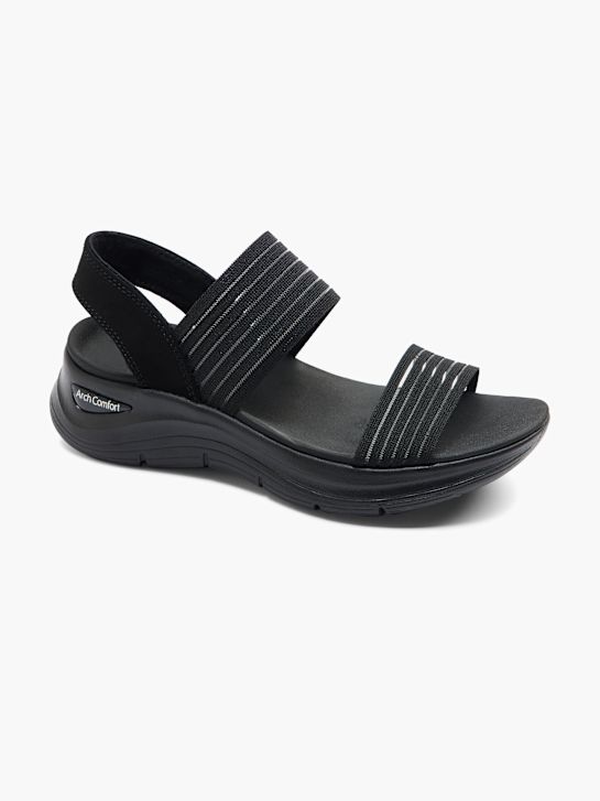 Skechers Sandália Preto 20225 6