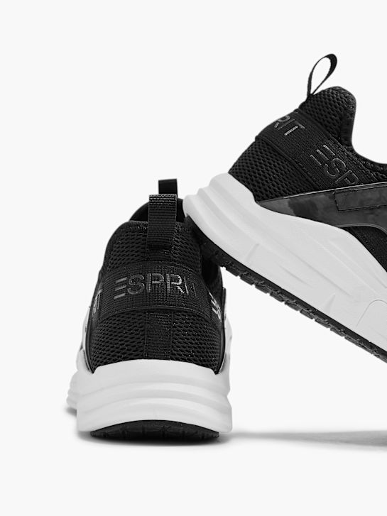 ESPRIT Sneaker Svart 2309 4