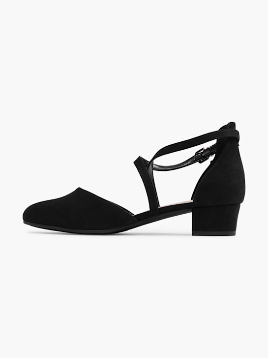 Graceland Spangenpumps Schwarz 5079 2