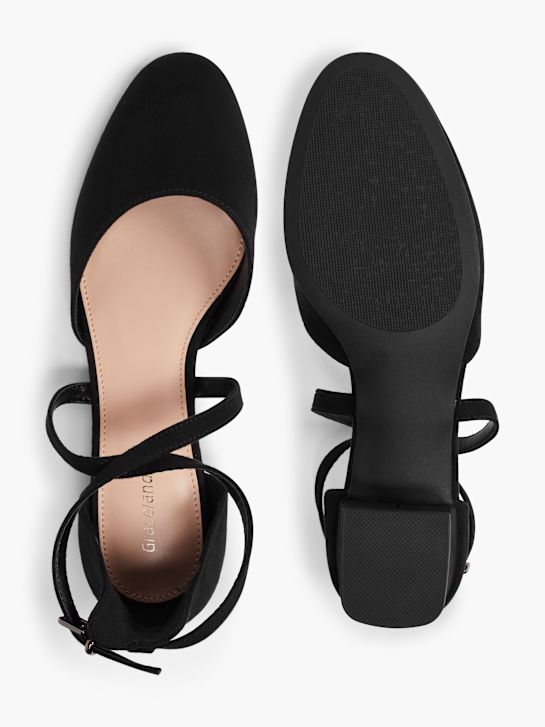 Graceland Spangenpumps Schwarz 5079 3