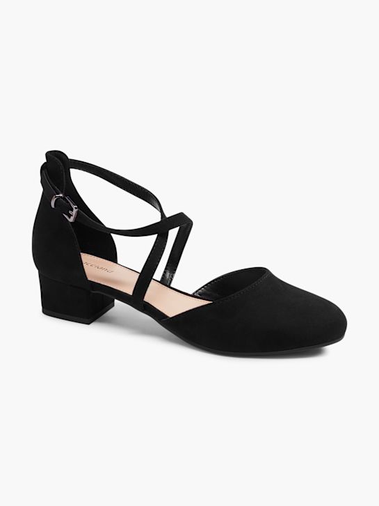 Graceland Spangenpumps Schwarz 5079 6