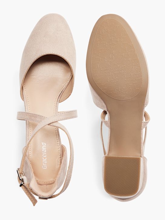 Graceland Spangenpumps Rosa 665 3