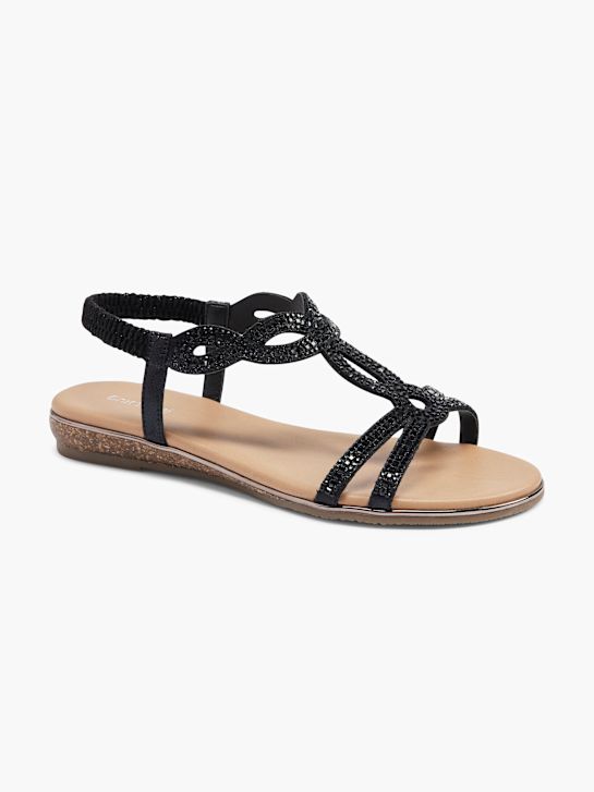 Graceland Sandal Svart 5962 6