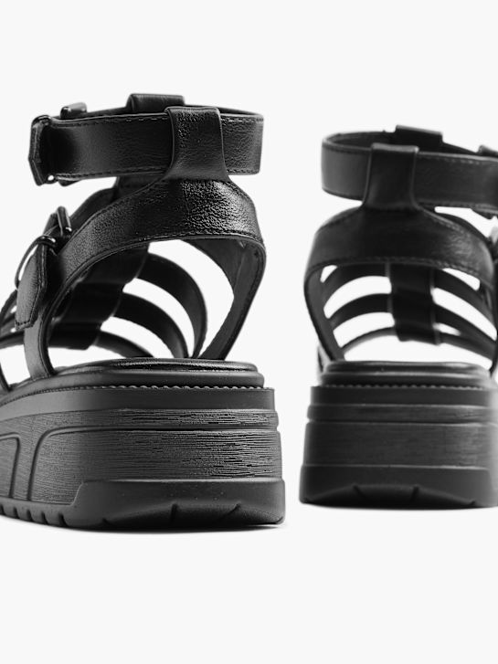 Catwalk Sandale Negru 3247 4