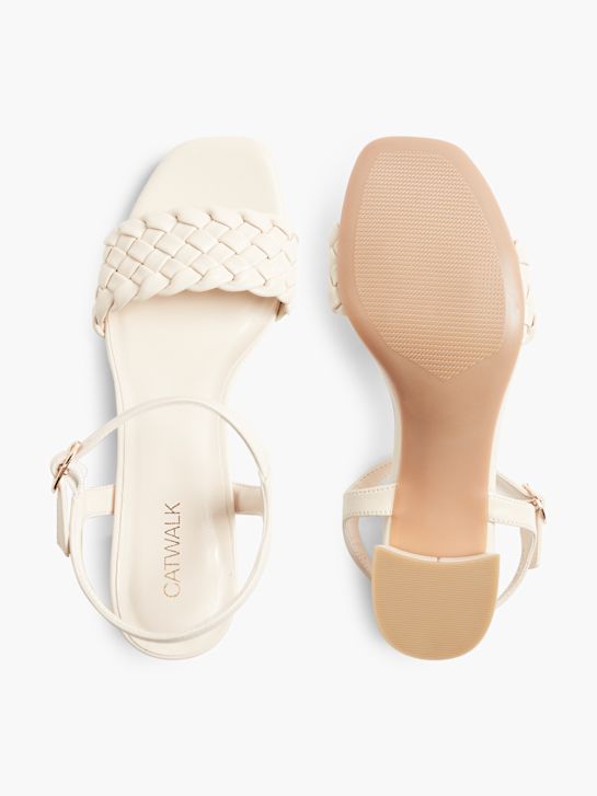 Catwalk Heeled sandal Beige 4145 3