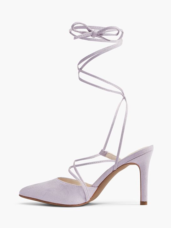 Graceland Sapato de salto com fivela Roxo 668 2