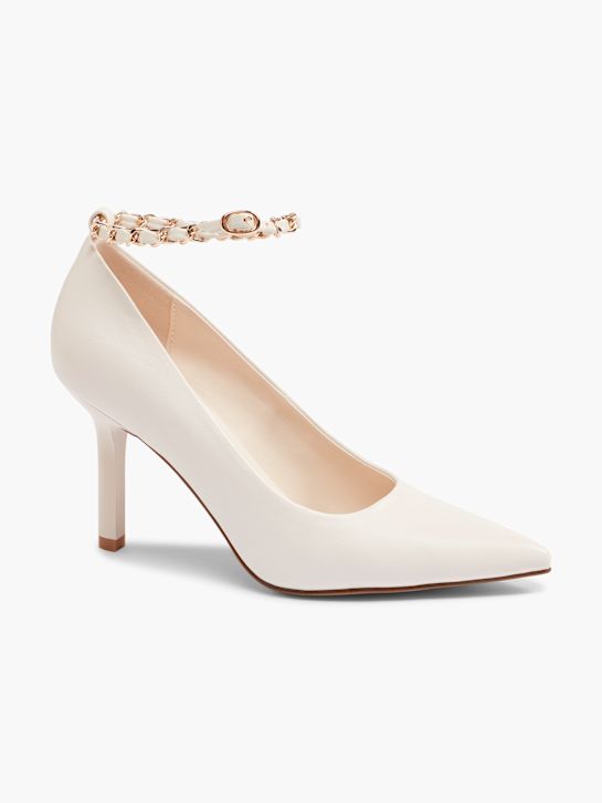 Catwalk Pump med spänne Cream 29855 6