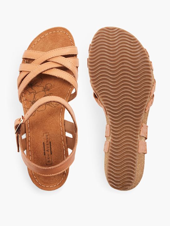 5th Avenue Sandal Cognac 33413 3
