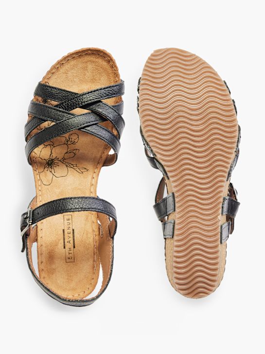 5th Avenue Sandalia Negro 4152 3