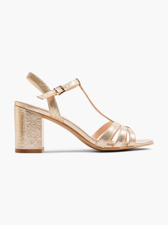 Graceland Heeled sandal Gold 5095 1