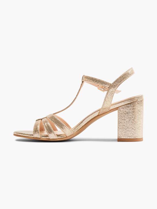 Graceland Heeled sandal Gold 5095 2