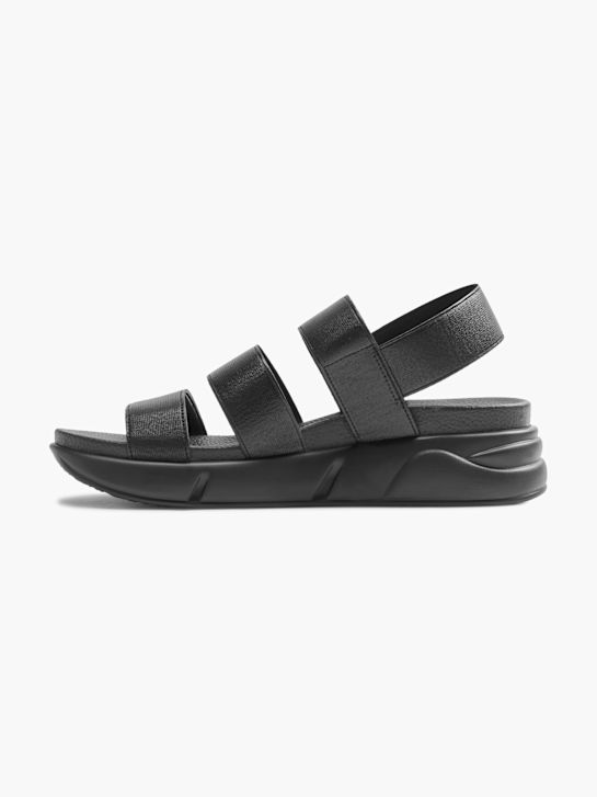 Catwalk Sandalo Nero 28326 2