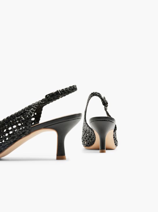 Catwalk Décolleté con cinturino Nero 20233 4