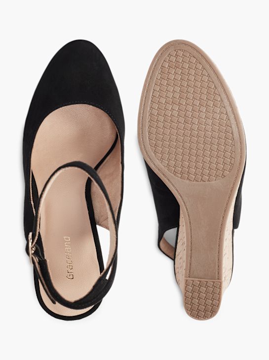 Graceland Spangenpumps Schwarz 24696 3
