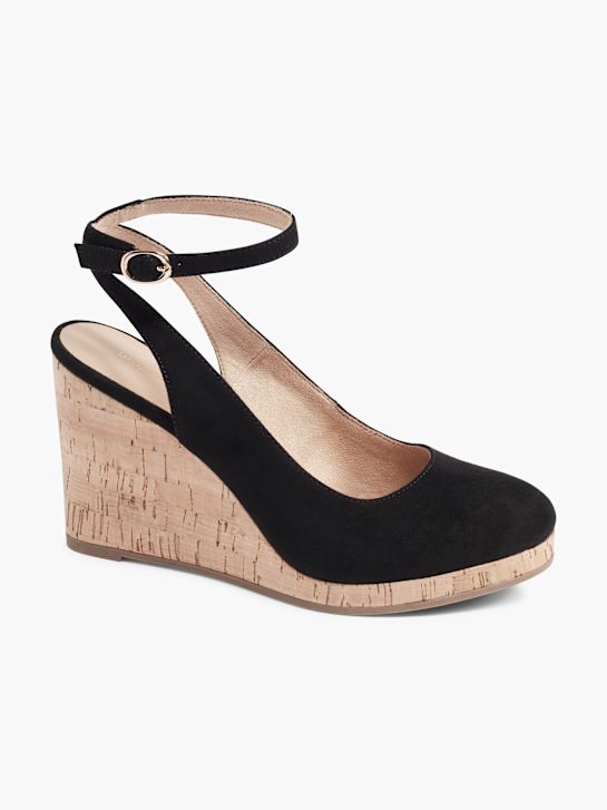 Graceland Spangenpumps Schwarz 24696 6