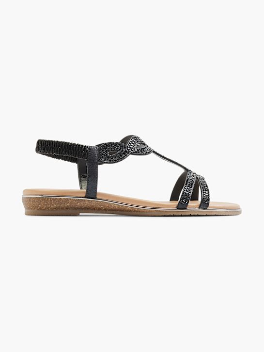 Catwalk Sandal Siyah 70173 1