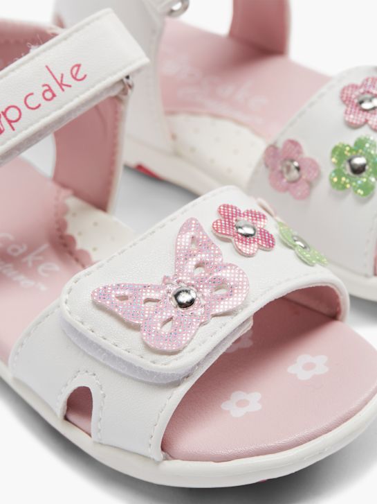 Cupcake Couture Sandały Biały 4175 5