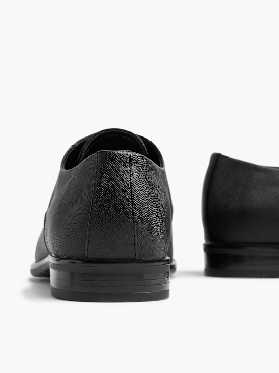 AM SHOE Společenská obuv Černá 694 4