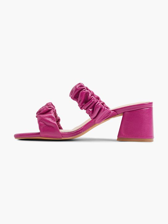 5th Avenue Papuci deschiși la spate Fuchsia 5117 2