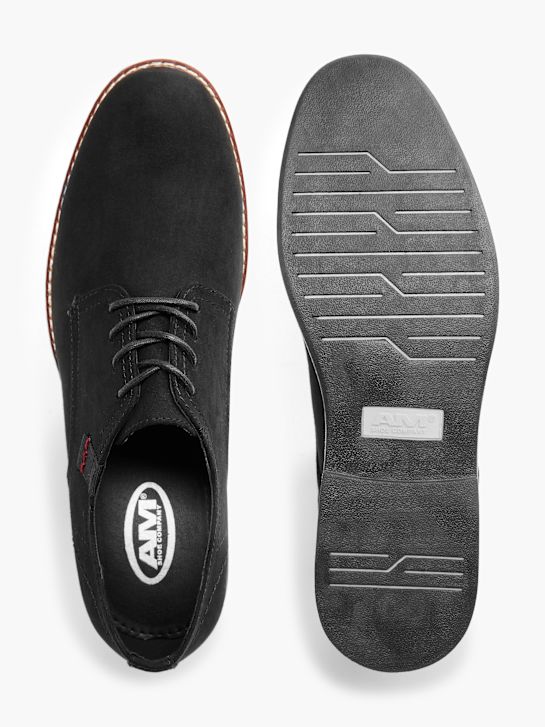 AM SHOE Poslovne cipele Crna 48934 3