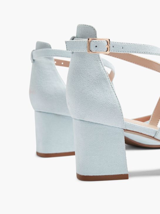 Graceland Strapped heel Light blue 2348 5