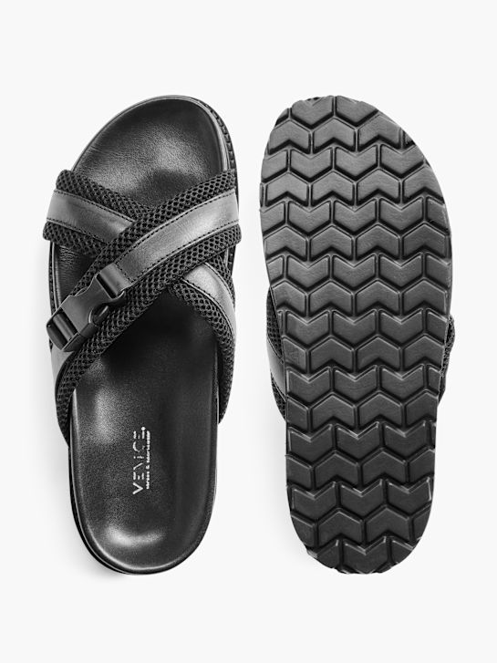 Venice Ciabatta bassa Nero 5131 3