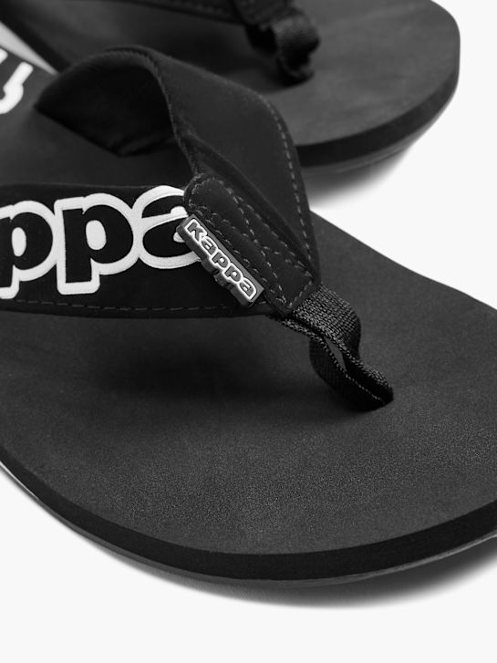 Kappa Sandal med tårem Svart 16046 5