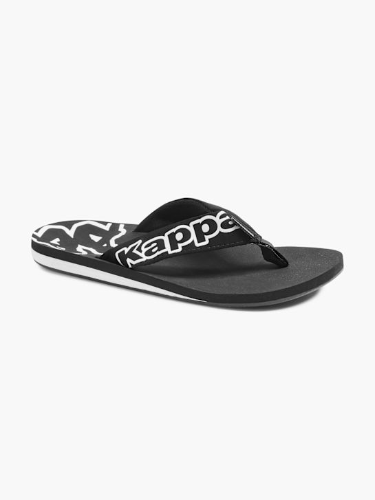 Kappa Sandal med tårem Svart 16046 6