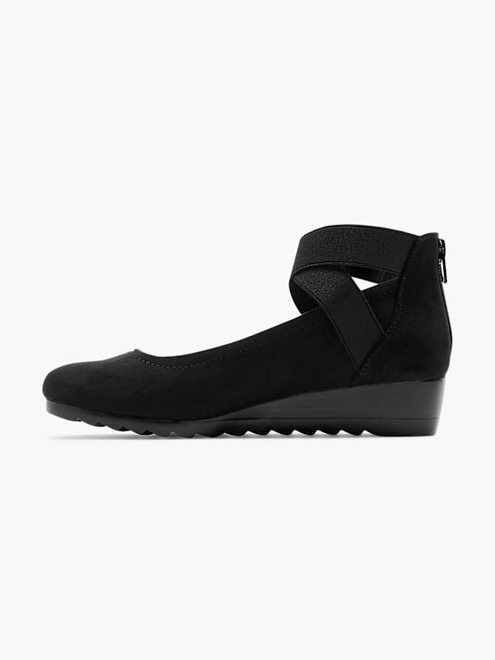 Graceland Tacones con hebilla Negro 19864 2
