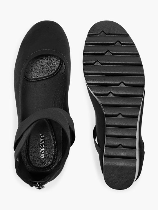 Graceland Tacones con hebilla Negro 19864 3