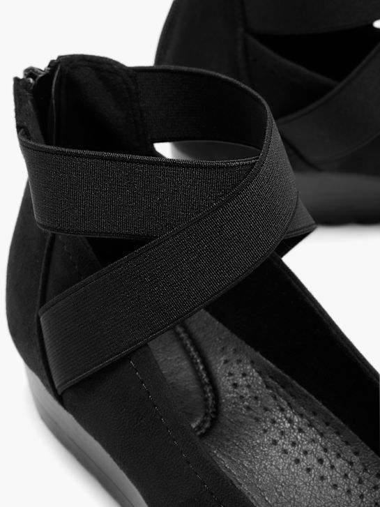Graceland Tacones con hebilla Negro 19864 5