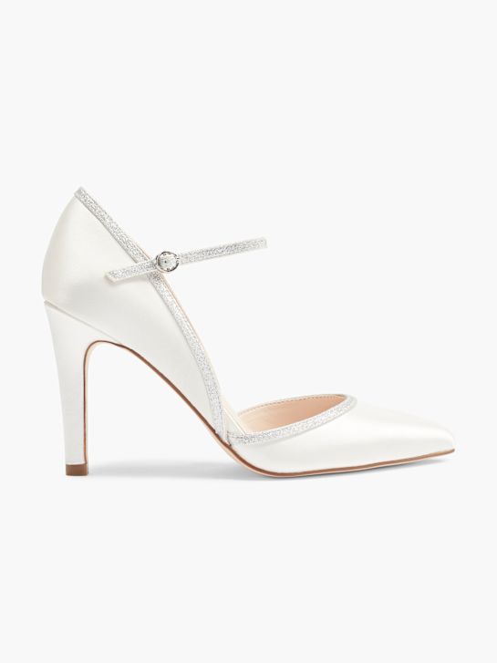 Catwalk Pump med spänne Vit 33416 1