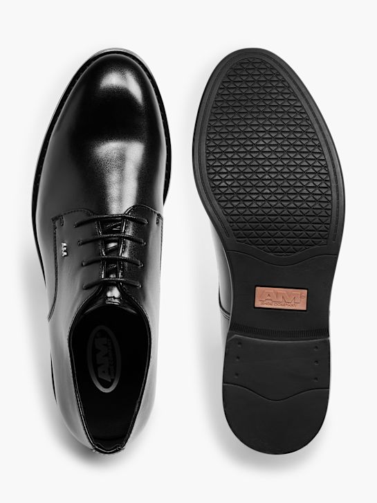 AM SHOE Poslovne cipele Crna 18657 3