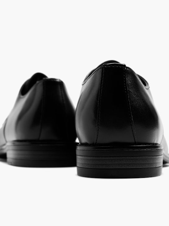 AM SHOE Poslovni čevlji Črna 18657 4