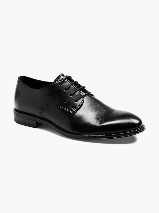 AM SHOE Poslovni čevlji Črna 18657 6