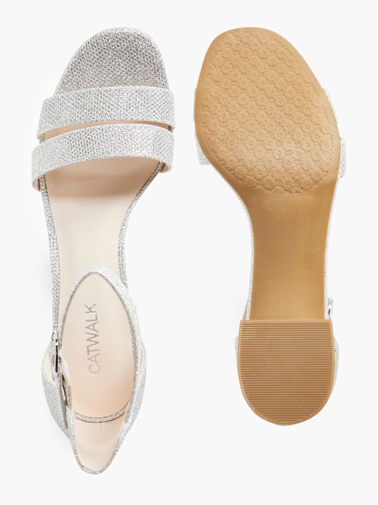 Catwalk Sandalias Plata 16881 3