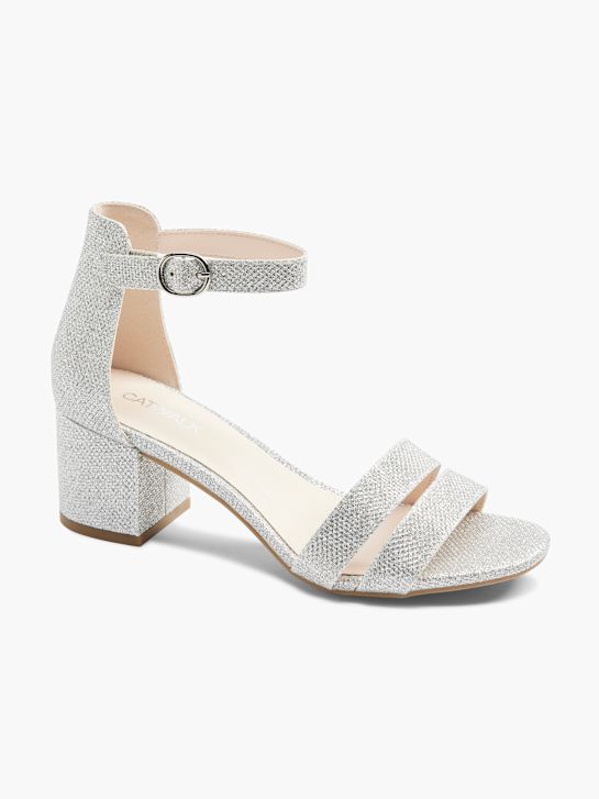 Catwalk Sandalias Plata 16881 7