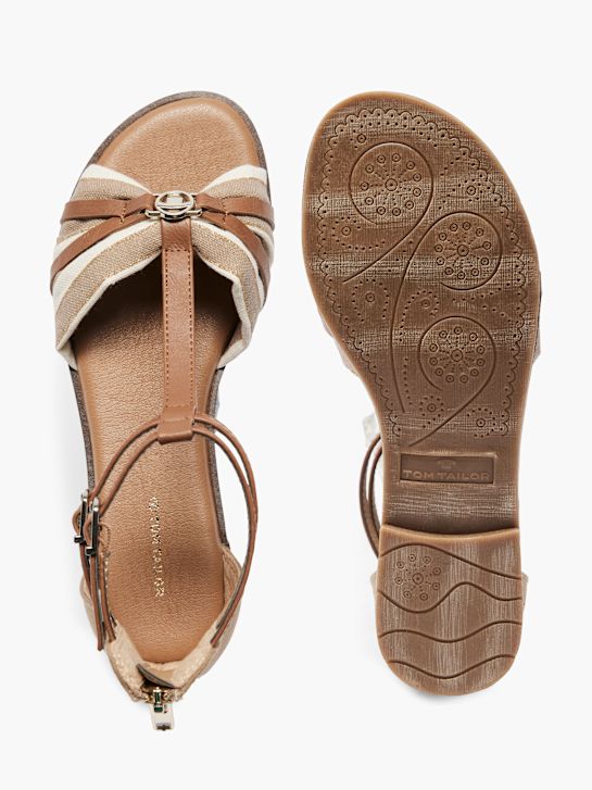 TOM TAILOR Sandal Brun 718 3