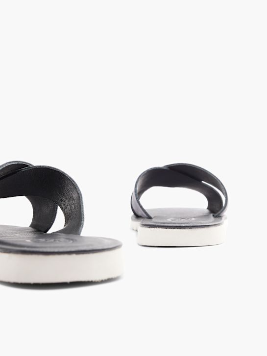 AM SHOE Slip in sandal Mørkeblå 2360 4