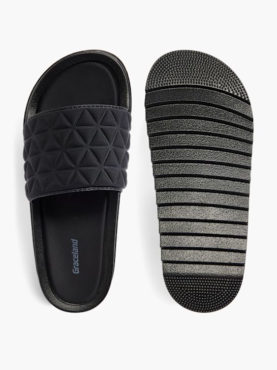 Graceland Slide Black 45565 3