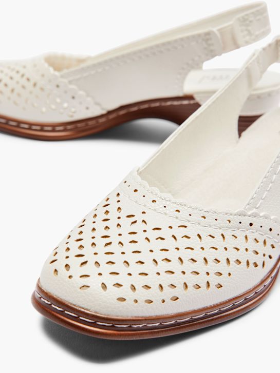 Easy Street Slingback heel White 5159 5