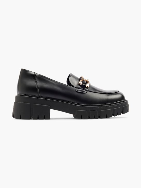 Catwalk Mocasín Negro 8016 1
