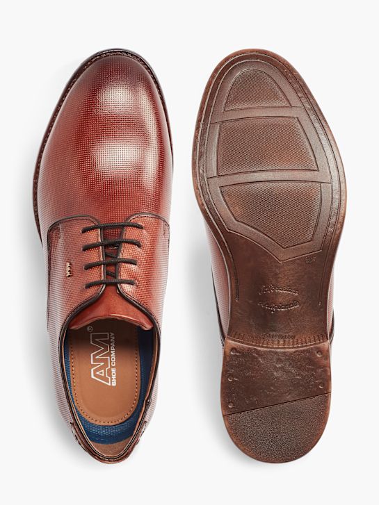 AM SHOE Spoločenská obuv Hnedá 1454 3