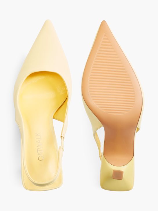 Catwalk Sapato de salto Amarelo 33475 3